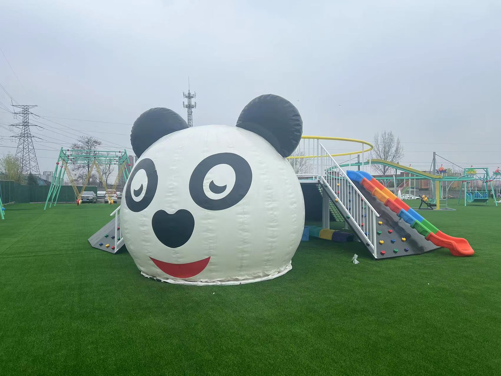 Panda Trampoline