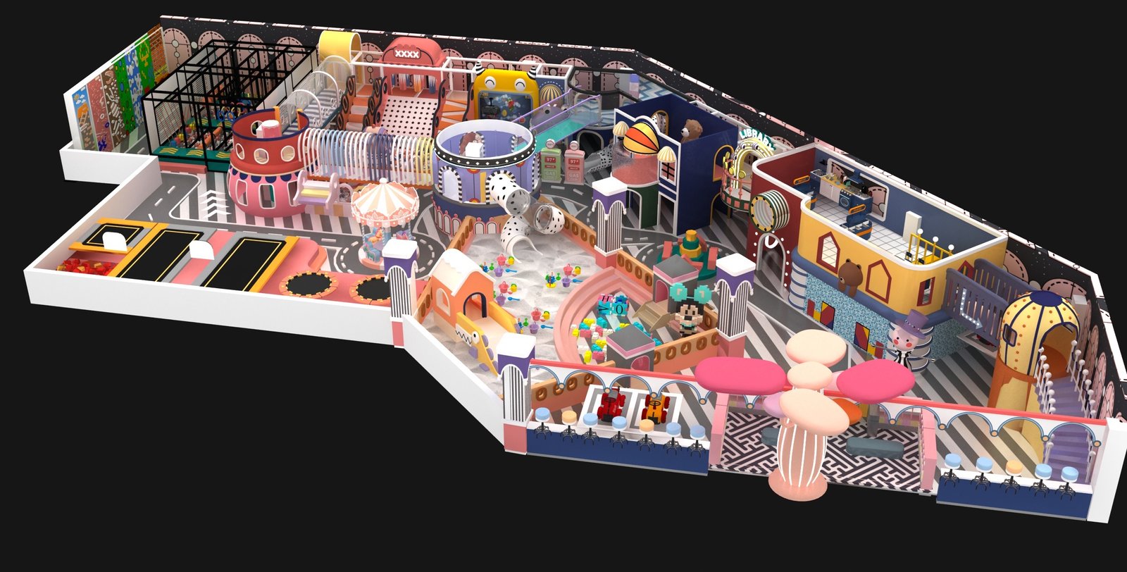 non-power amusement equipment