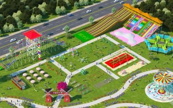 Non-powered amusement park